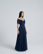 Nora Off Shoulder Chiffon Maxi Dress_11