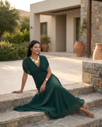 Nora Off Shoulder Chiffon Maxi Dress_15