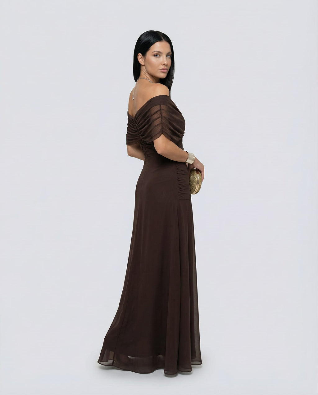 Nora Off Shoulder Chiffon Maxi Dress_19