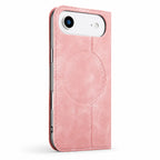 Leather MagSafe Flip Phone Case