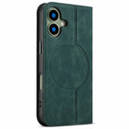 Leather MagSafe Flip Phone Case