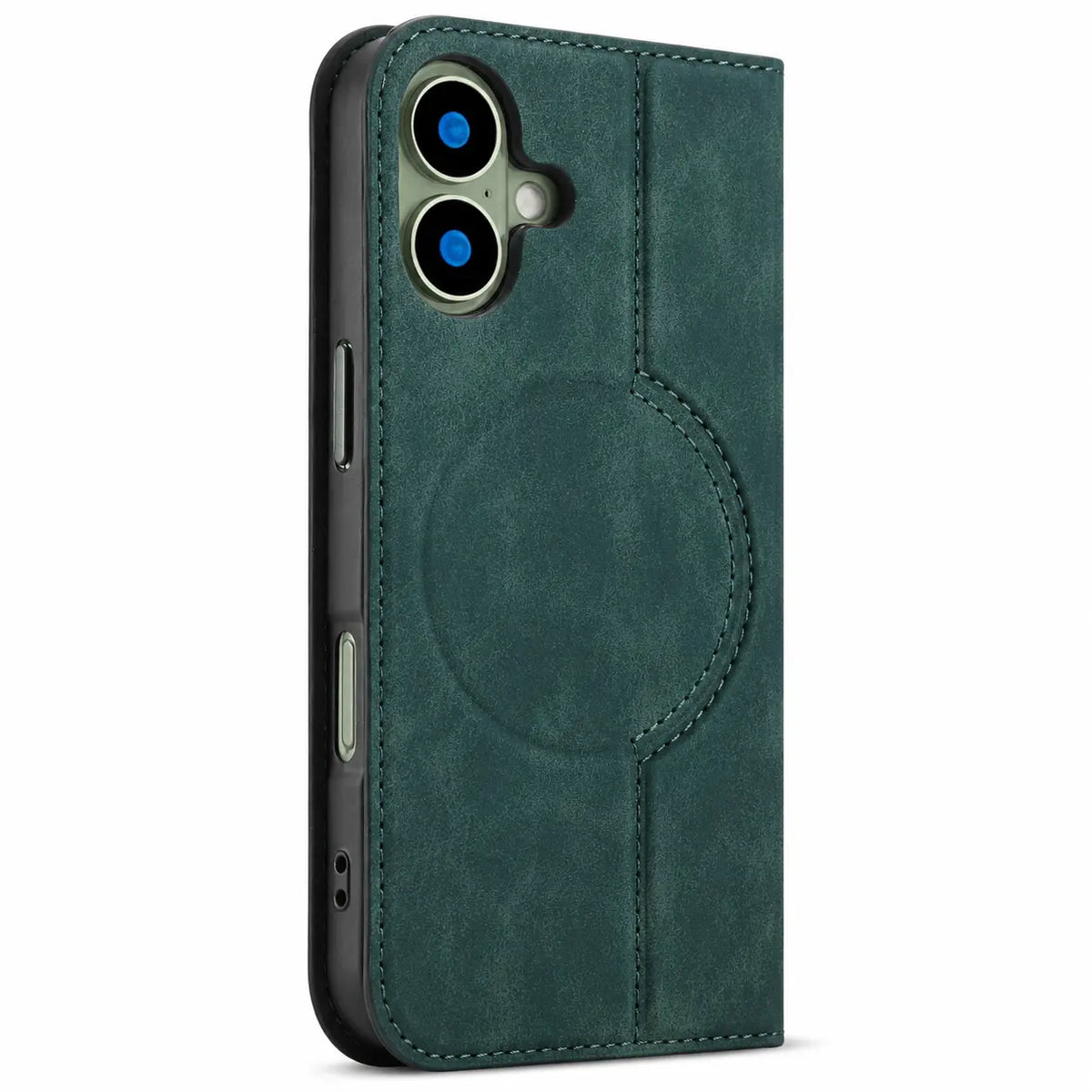 Leather MagSafe Flip Phone Case