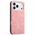 Leather MagSafe Flip Phone Case