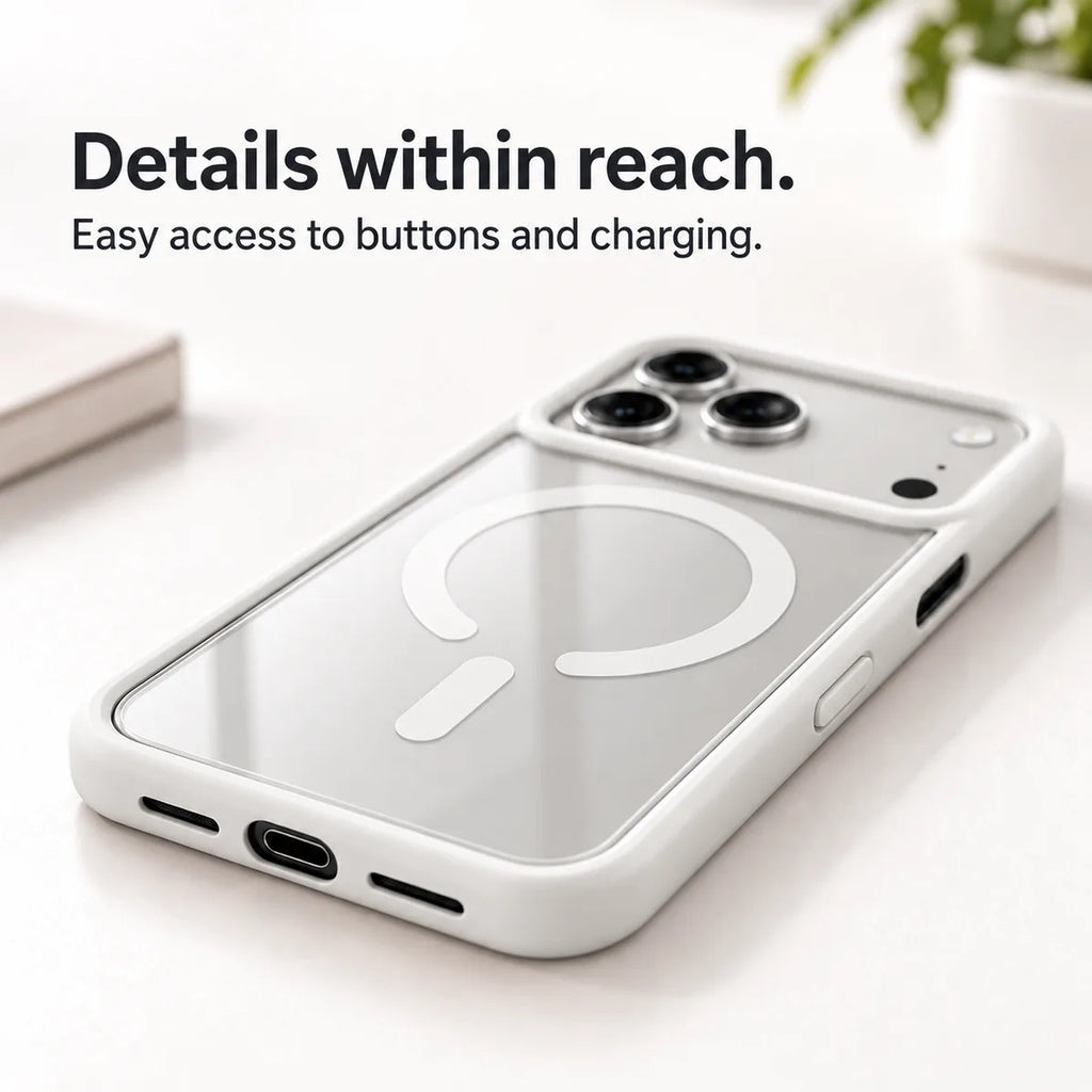 Clear Back MagSafe iPhone Case