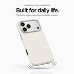 Leather iPhone Case with Metal Lens Frame