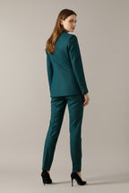 Isaure Single Button Blazer Two Piece Set_4