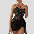 Guusje Strapless Lace Mini Dress_1
