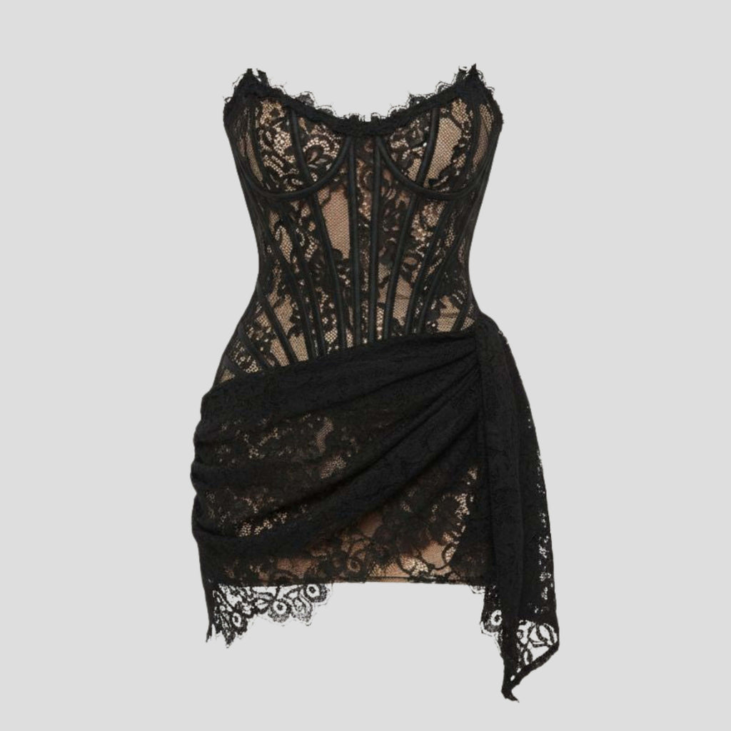 Guusje Strapless Lace Mini Dress_3