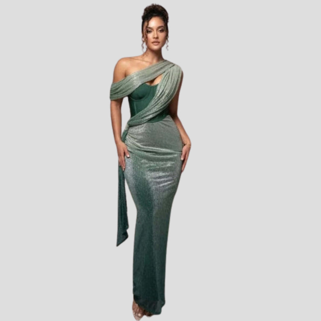 Isa One Shoulder Maxi Dress_3