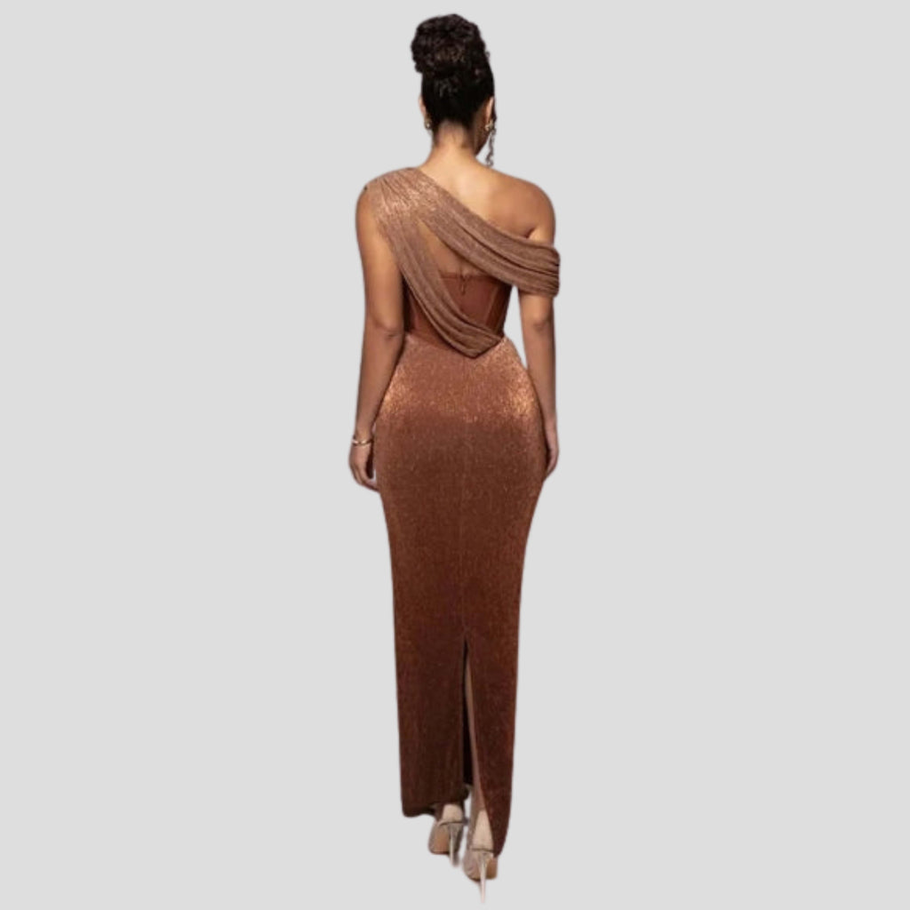 Isa One Shoulder Maxi Dress_6