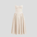 Britt Bustier A-Line Midi Dress_5