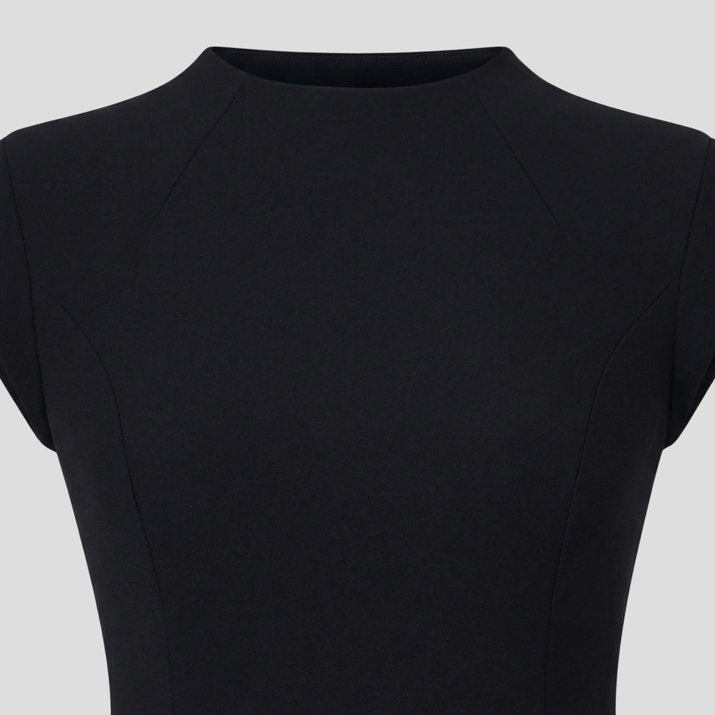 Puck Cap Sleeve A-Line Mini Dress_12