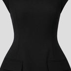 Puck Cap Sleeve A-Line Mini Dress_13