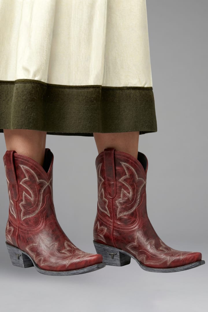 Ximena Embroidered Leather Cowboy Boots_3