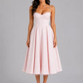 Annika Pleated Corset Midi Dress_1