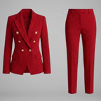 Ninon Double Breasted Blazer Set_1