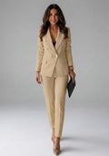 Rike Double Breasted Two Piece Pant Suit_6