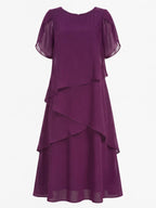 Evi Tiered Chiffon Midi Dress_4