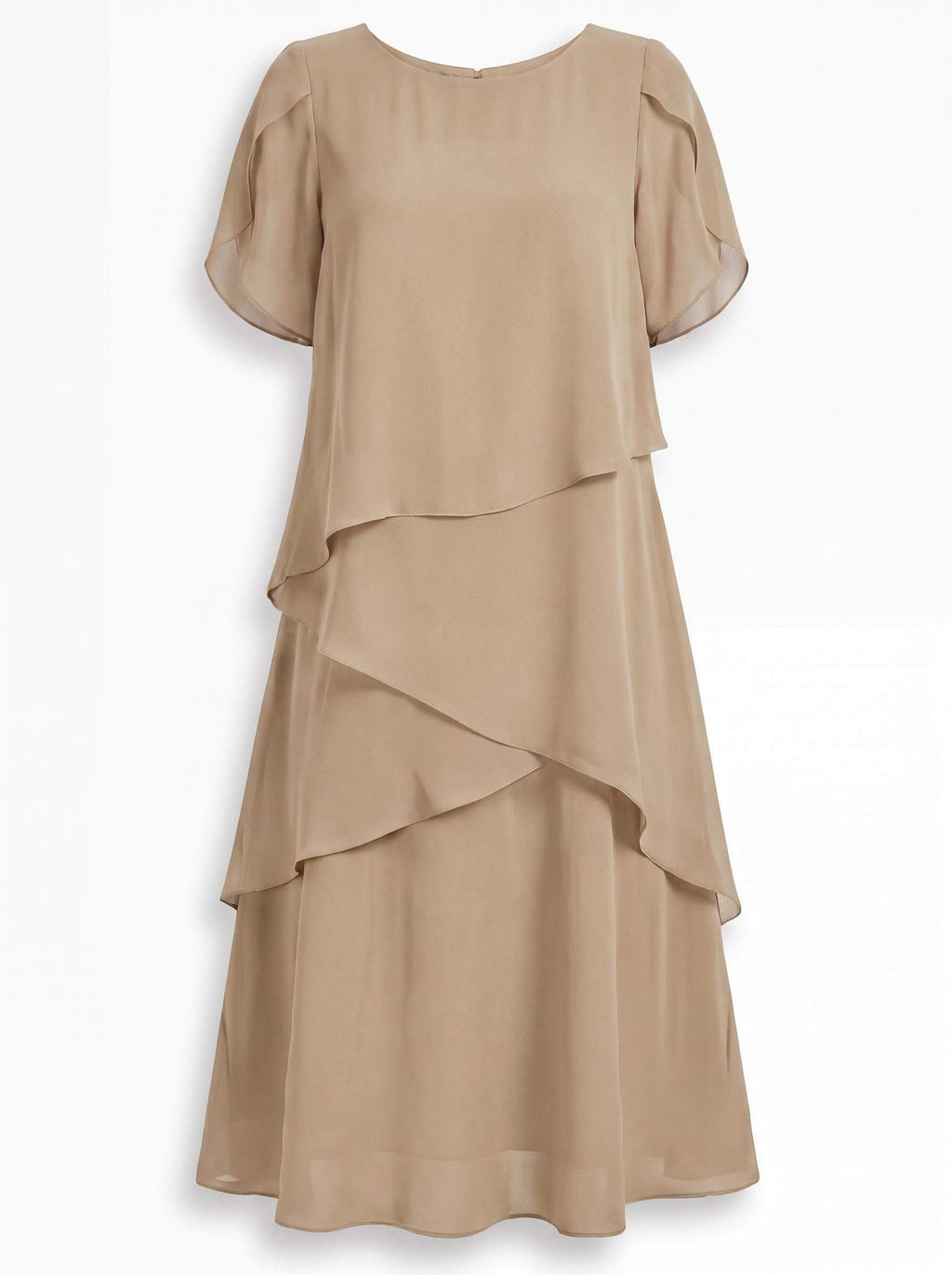 Evi Tiered Chiffon Midi Dress_6