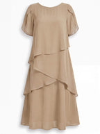 Evi Tiered Chiffon Midi Dress_6