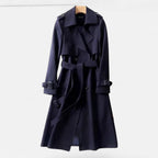 Tiphaine Belted Double Breasted Trench Coat_10