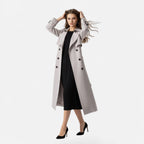 Tiphaine Belted Double Breasted Trench Coat_9