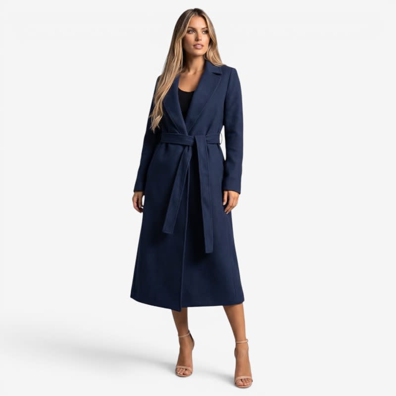 Roxane Belted Longline Trench Coat_1