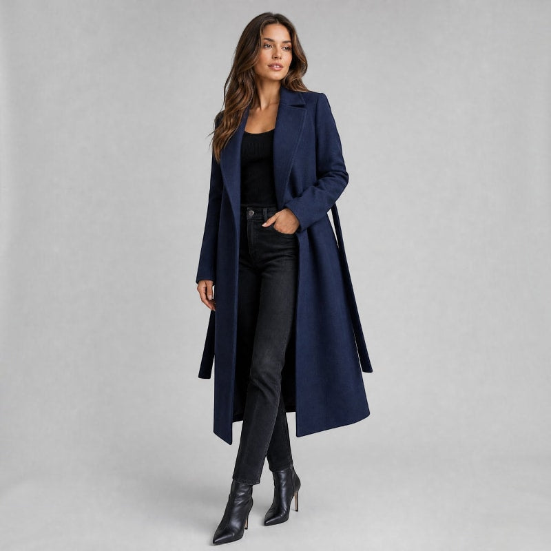 Roxane Belted Longline Trench Coat_2