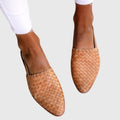 Emi Woven Pointed Toe Flats_1
