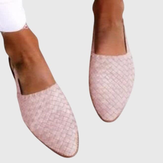 Emi Woven Pointed Toe Flats_5
