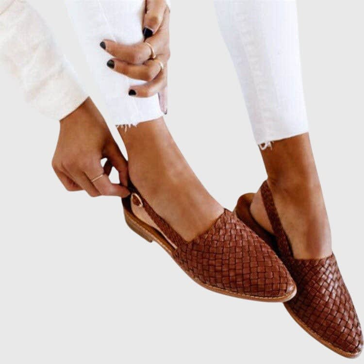Emi Woven Pointed Toe Flats_8