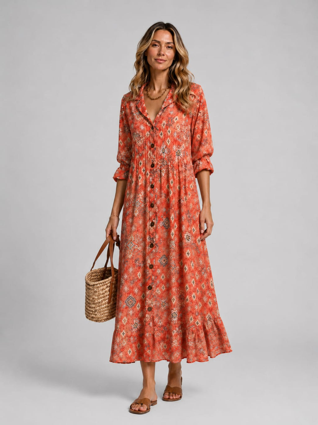Gudrun Printed Maxi Shirt Dress_6