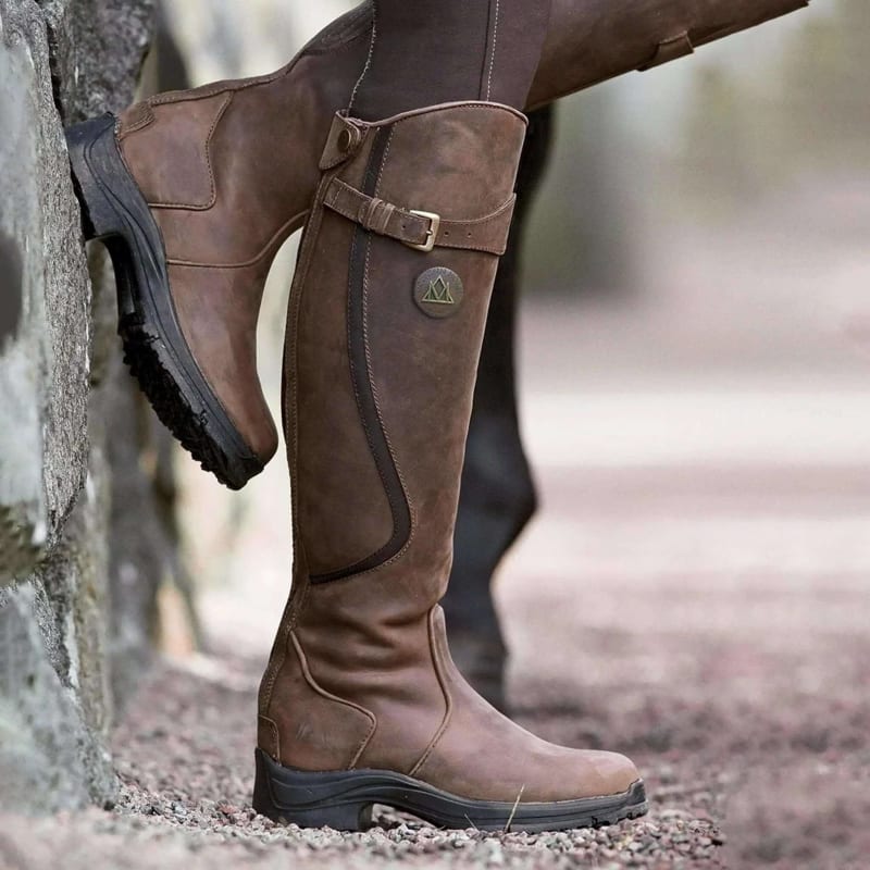Idun Waterproof Leather Riding Boots_1