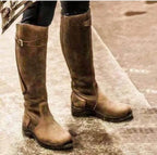 Idun Waterproof Leather Riding Boots_5