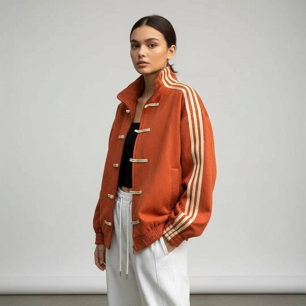 Emeline Side Stripe Retro Track Jacket_10