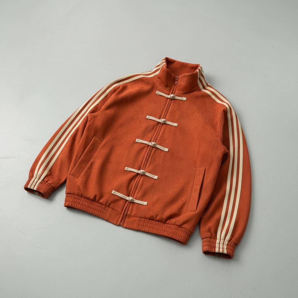 Emeline Side Stripe Retro Track Jacket_12