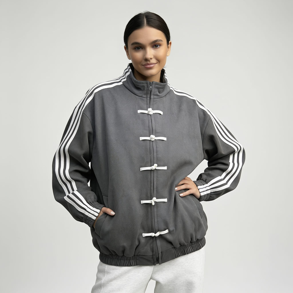 Emeline Side Stripe Retro Track Jacket_16