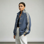 Emeline Side Stripe Retro Track Jacket_2