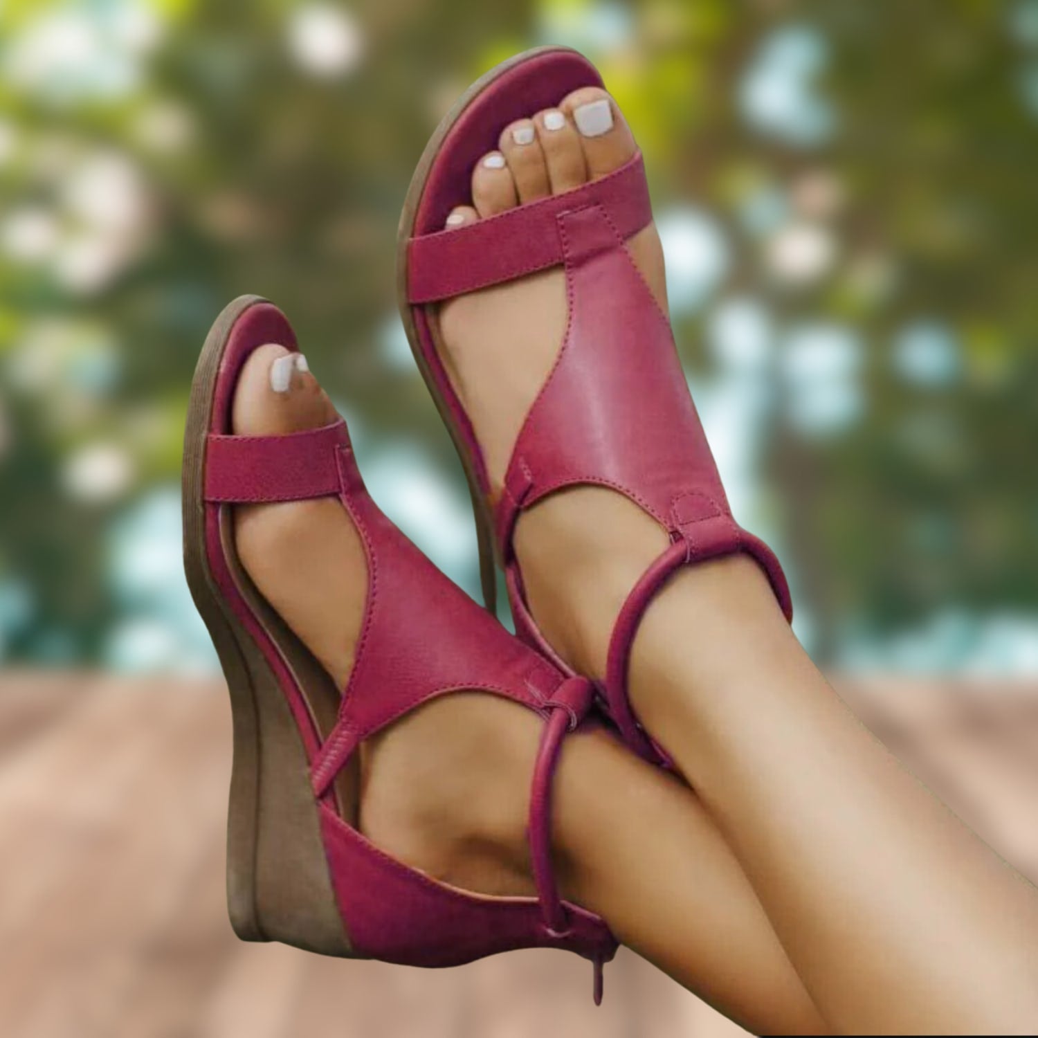 Oriane Cutout Wedge Sandals_4