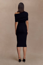 Chiara Off Shoulder Ribbed Midi Dress_2