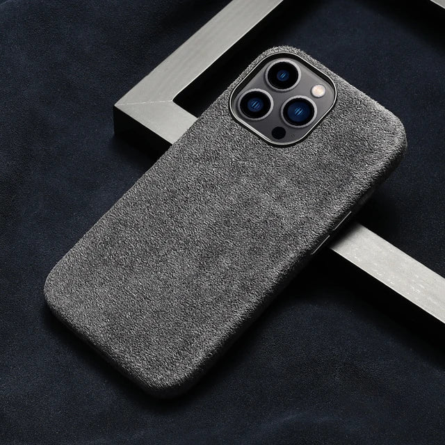 Velvet Texture iPhone Case With MagSafe